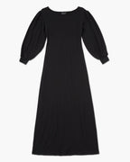 Womens Cloud Weave Maxi Dress - Cloud Weave Knit - Black