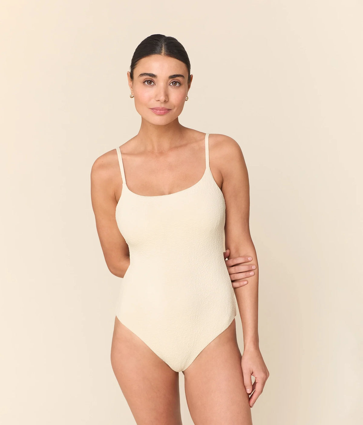 The Jetties One Piece - Crinkle - Gardenia - Classic