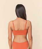 The Cabo Bikini Top - Polka Dot - Marmalade
