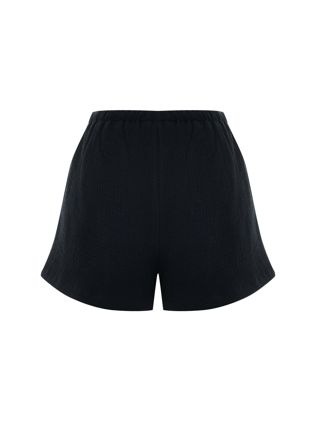 Aura Drawstring Shorts - Black