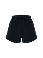 Aura Drawstring Shorts - Black